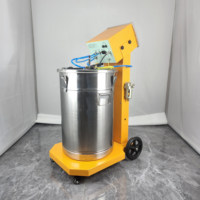 Système de revêtement en poudre électrostatique à conception modulaire, four de cuisson pour métal, équipement de peinture à performance accrue, offre PLC