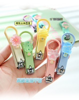 Vente en gros de mini coupe-ongles mignons, coupe-ongles créatifs à motifs de fleurs et d'animaux, outils de manucure et de pédicure