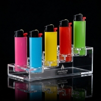 Briquets classiques en plastique personnalisables avec logo, à flamme nue, jetables, multicolores, cadeaux d'affaires