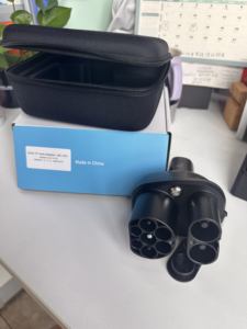 Adaptateur EV pour voiture électrique pour Cybertruck 200kW CCS2 vers TESLA Type 2 vers TESLA AC+DC pour Tesla Model Y Model 3 Model X Model S - Product Image 3