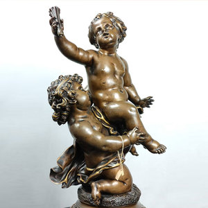 Sculpture en bronze européenne, statue mythique grecque antique, Hades, la lutte des <span class=keywords><strong>dieux</strong></span> de l'underworld, statue de Phoibos - Product Image 3