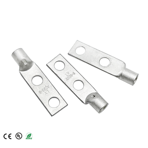 Red Copper Tube Cable <strong>Connector</strong> with Double Hole Compression Flat Cable <strong>Terminal</strong> Square Lug <strong>Terminals</strong> Type - Product Image 2