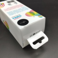 Boîte pliable en PET recyclable imprimée sur mesure, transparente, avec impression couleur, emballage plastique pour cosmétiques, emballage blister, taille personnalisée