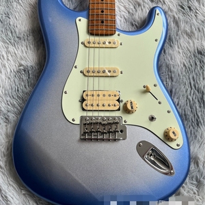 Professional High End <b>Strings</b> <b>Instrument</b> Gradient Color Guitar with Magnetic Steel Pickup Carbonized Maple Wood - Product Image 4