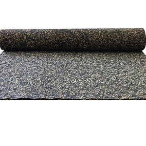 Tapis d'isolation <span class=keywords><strong>acoustique</strong></span> en liège et caoutchouc, résistant aux chocs, pour cinémas maison professionnels, sous-couche en rouleau de liège et caoutchouc <span class=keywords><strong>acoustique</strong></span> - Product Image 2