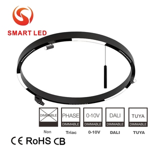 <span class=keywords><strong>Rail</strong></span> lumineux <span class=keywords><strong>LED</strong></span> magnétique ultra-mince 20 mm en aluminium moderne 48 V CC pour courbes linéaires 600-1500 mm - Product Image 4