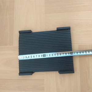 Coussin en caoutchouc composite pour rail de chemin de fer, amortisseur en caoutchouc noir pour support de voie - Product Image 4