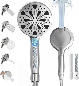 Douche à main multifonctionnelle à triple filtration haute pression, écologique et économe en eau, avec robinet pressurisé pour salle de bain - Product Image 1
