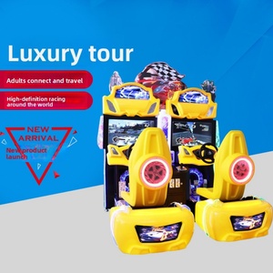 Máquina de Juego de Carreras Redonda HD para Dos Personas, Modelo 56546, Equipo de Entretenimiento a Gran Escala para Parques de Atracciones - Product Image 2