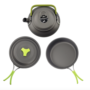 SOLO野生韩版不锈钢野营炊具不粘金厨房野营炊具 - Product Image 4