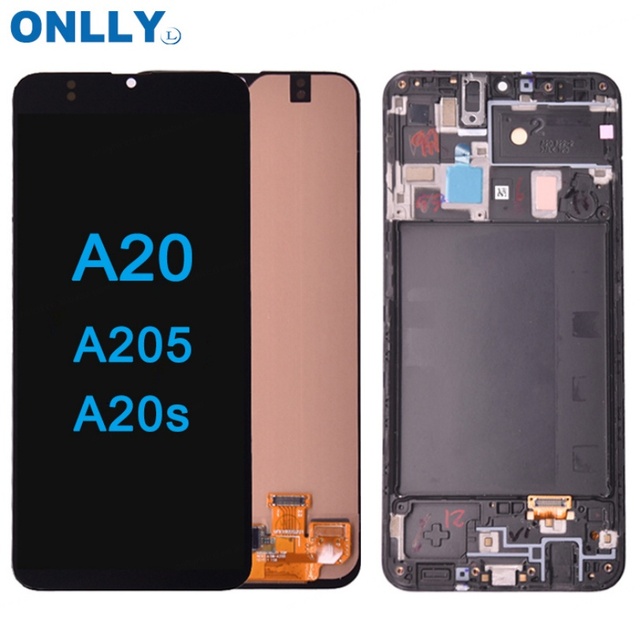 Oled Display A20 Screen Lcd for samsung A20 Lcd Screen Wholesale A20 Display for samsung galaxy A20 SM-A205F