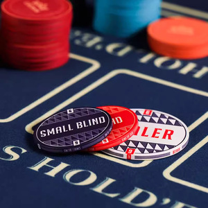 Fichas de Póker de Cerámica Joiecasino de 43 mm y 52 mm, Fichas de Dealer, Big Blind y Small Blind, Accesorios para Texas Holdem - Product Image 2