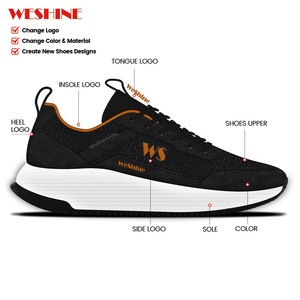 Zapatillas Deportivas Blancas de Malla para Correr, OEM, para Marcas de Marca Privada, Calzado Atlético Transpirable, Proveedor con Entrega Rápida - Product Image 3