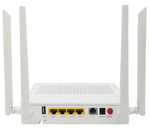 Xpon Gpon Epon Wifi6 Onu Met 4ge Voip Dual Band Wifi6 Ax3000 Voor Ftth Home Enterprice Isp