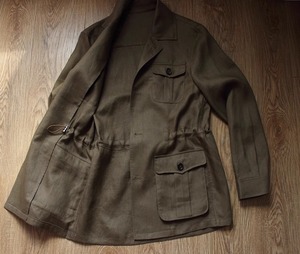 <span class=keywords><strong>Giacche</strong></span> Safari da <span class=keywords><strong>Uomo</strong></span> Personalizzate 2025 in Cotone Biologico e <span class=keywords><strong>Lino</strong></span> Stile Vintage, Classici Cappotti Cargo - Product Image 3