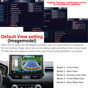 Caméra de voiture Super Night Vision 3D 1080P 360 AI autour du système de vue pour camping-car RV aide à l'inversion de voiture - Product Image 5