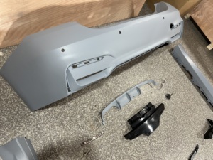 Ricambi Auto bodykit 2013-2020 F32 M4 style paraurti posteriore anteriore parti del corpo set completo per bmw serie 4 coupé Auto - Product Image 6