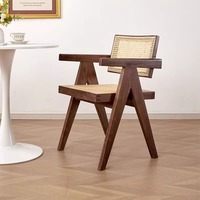 Meubles de cuisine-salon bon marché, table ronde de salle à manger de luxe noire, ensemble de chaises de table à manger, 6 places, offre spéciale