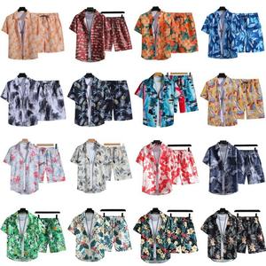 เทศกาลสงกรานต์ของประเทศไทย วันหยุดชายหาด ฤดูร้อน เสื้อเชิ้ตแขนสั้นพิมพ์ลายดอกไม้สไตล์วินเทจสำหรับผู้ชาย ไซส์ใหญ่ 5xl รุ่น 232 - Product Image 5