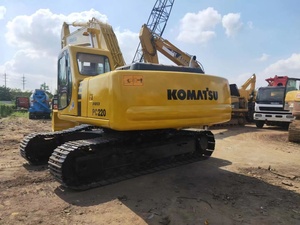 Construction mobile utilisée de la terre d'excellente condition d'excavatrice de chenille de KOMATSU PC220-6 essentielle. Boîte de vitesse; Pompe à moteur incluse - Product Image 5