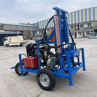 Machine de forage multi-applications à quatre roues pour puits profonds et puits d'irrigation