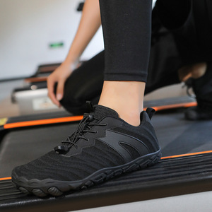 Chaussures de randonnée unisexes légères, respirantes et antidérapantes pour hommes et femmes, chaussures de sport décontractées, de marche et de trekking, talon plat standard - Product Image 4