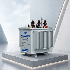 หม้อแปลงไฟฟ้าแบบจุ่มน้ำมัน S20-M-80 3 เฟส Dyn11 ขดลวดทองแดง 10kV ถึง 400V สำหรับสำรองไฟฟ้าโรงพยาบาล S20-M-80/10-0 - Product Image 2