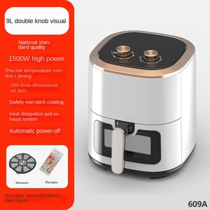 Freidora de Aire Digital Inteligente con Control Táctil, 5L, 1200W, Sin Aceite, Antiadherente PTFE, Temperatura Súper Caliente, 1 Año de Garantía, Visible - Product Image 2