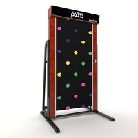 Máquina de Escalada en Roca Motorizada Patentada Endless Rock Climbing Machine Treadwall, 180W DC con Velocidad Ajustable, Equipo de Fitness para Gimnasio Interior PY002