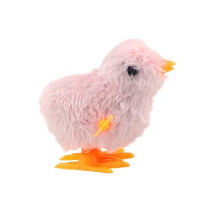 Plush Wind Up Chick <b>Cat</b> <b>Toy</b> Automatic Moving Boredom Buster Pet <b>Interactive</b> <b>Toy</b> For Kitten Playtime Fun - Product Image 1