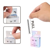Fil de traçage microblading blanc/noir pour maquillage permanent, marqueur de sourcils pré-encré, outil de positionnement des sourcils, accessoire PMU