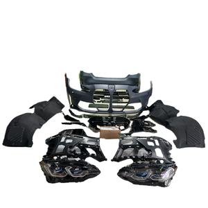 Per <span class=keywords><strong>BMW</strong></span> <span class=keywords><strong>serie</strong></span> 3 F30 berlina <span class=keywords><strong>4</strong></span> <span class=keywords><strong>serie</strong></span> <span class=keywords><strong>F32</strong></span> F33 F36 aggiornamento coupé convertito in nuovo <span class=keywords><strong>BMW</strong></span> M3 G80 M4 G82 Kit carrozzeria fari paraurti - Product Image 1