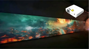 โปรเจคเตอร์เลเซอร์ DLP 4K Colable 3D Mapping ความสว่าง 7800 ANSI ลูเมนส์ อัตราส่วนคอนทราสต์ 5,000,000:1 รับประกัน 3 ปี โซลูชันออลอินวัน ขนาดใหญ่ CL - Product Image 5