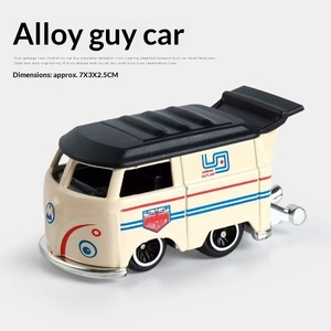 ชุดตกแต่งโมเดลรถของเล่นโลหะวินเทจคุณภาพสูงขนาด <span class=keywords><strong>1</strong></span>:<span class=keywords><strong>64</strong></span> สำหรับเด็กผู้ชายอายุ 0-24 เดือน ของขวัญ - Product Image 4