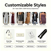 OEM ODM Atasan Rajut Kabel Lengan Panjang Wanita dengan Tali Serut Celana Jogger 2 Potong Set Loungewear Longgar Kasual Polos