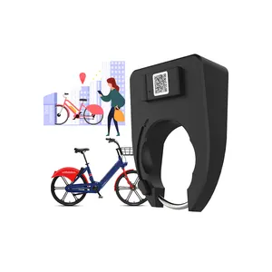遥控公共自行车解决方案系统Ebike共享管理软件，具有全球定位系统跟踪共享自行车锁