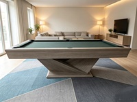 Table de billard populaire de 9 pieds avec ardoise naturelle, vente directe d'usine Wanyaju, nouvelle arrivée