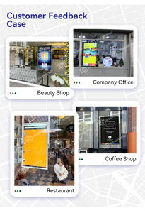 Trần treo 3000 độ sáng Cửa sổ cửa hàng kỹ thuật số biển và hiển thị wifi quảng cáo Màn hình hiển thị <span class=keywords><strong>Android</strong></span> - Product Image 4