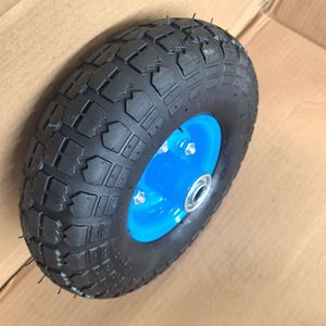 Minghao Solid Rubber <b>Wheel</b> 350-4 Pneumatic Industrial Caster For Handcart Tool <b>Cart</b> - Product Image 2