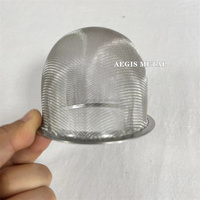 Topi Filter layar jala Stainless Steel, tutup Filter Stainless Steel 10 20 30 50 jala 304 316 yang disesuaikan untuk penyaringan air