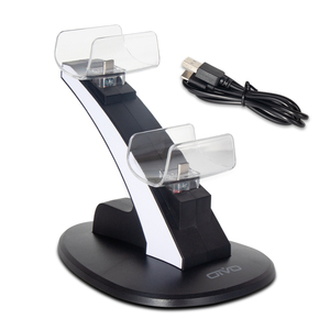 Cargador de Controlador OIVO para PS5, Cargador Doble USB de Carga Rápida para <span class=keywords><strong>Sony</strong></span> <span class=keywords><strong>Playstation</strong></span> <span class=keywords><strong>5</strong></span> <span class=keywords><strong>Dualsense</strong></span>, Estación de Carga para Controlador de PS5 - Product Image 3