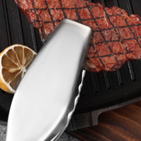 Pince de cuisson extra longue pour barbecue extérieur, 18 pouces, avec poignée en silicone, robuste, en acier inoxydable, pour cuisine et barbecue