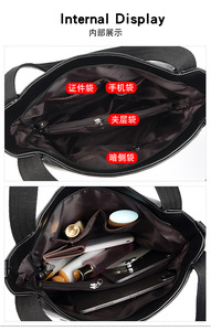 Bolsos cruzados de diseño de moda, bolsos de hombro de cuero PU de alta calidad, bolsos de mano casuales de lujo para mujer - Product Image 6