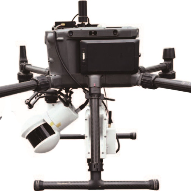 The LiGrip H120 Rotary Handheld SLAM LiDAR 3D Scanner with USB Interface Stock Available 120m Range for Vehicles & Ships