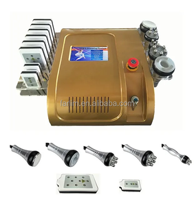 2025 Venta caliente máquina de adelgazamiento corporal 8 1 eliminación de grasa y 40K Cavi terapia de vacío drenaje linfático masajeador de mama - Product Image 2