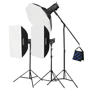 Godox SL60W 3 en 1 Éclairage LED pour la photographie en direct, éclairage photo pour appareil photo, kit de boîte à lumière - Product Image 1
