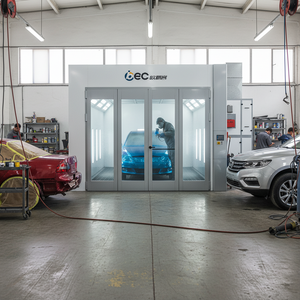 Cabina di Verniciatura Professionale per Auto |   Marca OBC |   Monofase 380V/220V/110V |   Riscaldamento Diesel/Elettrico |   <span class=keywords><strong>Camera</strong></span> di Verniciatura - Product Image 3