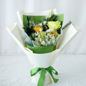 Bouquet di Fiori Eterni per San Valentino, Rosa per Proposta di Matrimonio, <span class=keywords><strong>Regalo</strong></span> per <span class=keywords><strong>Compleanno</strong></span> della <span class=keywords><strong>Fidanzata</strong></span> o Festa della Mamma - Product Image 3