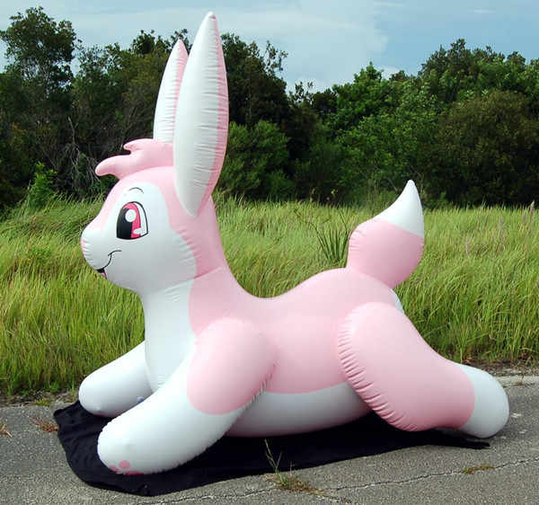 Inflatable Bunny - Perfect Pool Party Decoration Gift