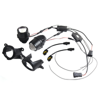 2 pouces led antibrouillard/phares de conduite led projecteur lentille pour jeep-toyota feu antibrouillard universel lentille bleue